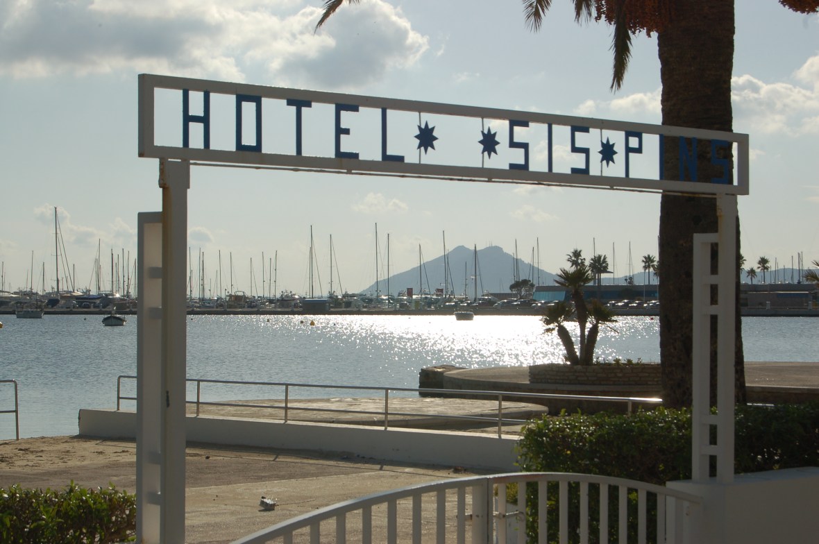 Hotel terrace in Port de Pollenca