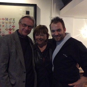 The Boss, yours truly and Tomeu at Arume