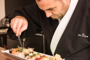 Tomeu Martí, working his magic at Arume