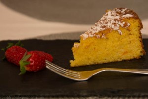 Susan's delicious orange cake.