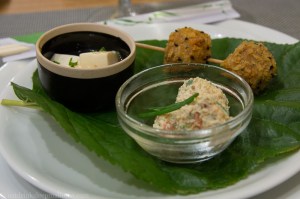 Other dishes from the first 'act'.