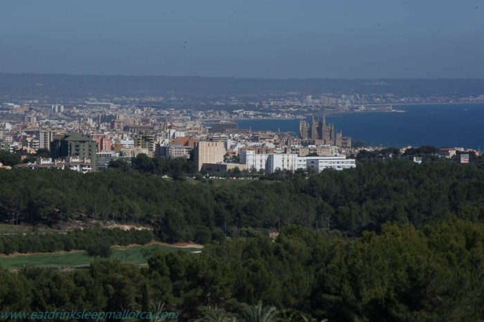 Impressive views even on a hazy day.