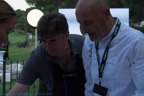 Brothers Tolo (left) and Miquel Gelabert from Can March. 