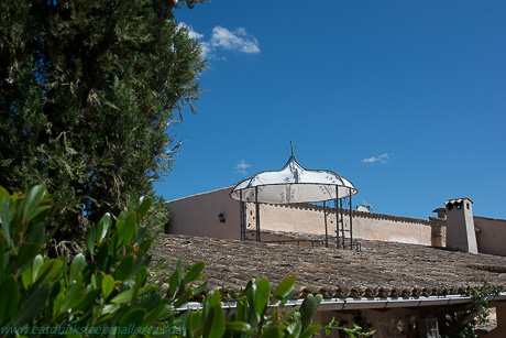 Apartment terrace at Finca Son Jorbo.