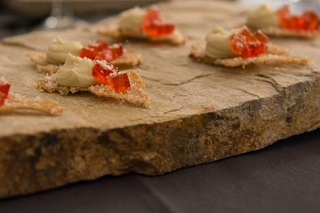 Blue cheese and quince