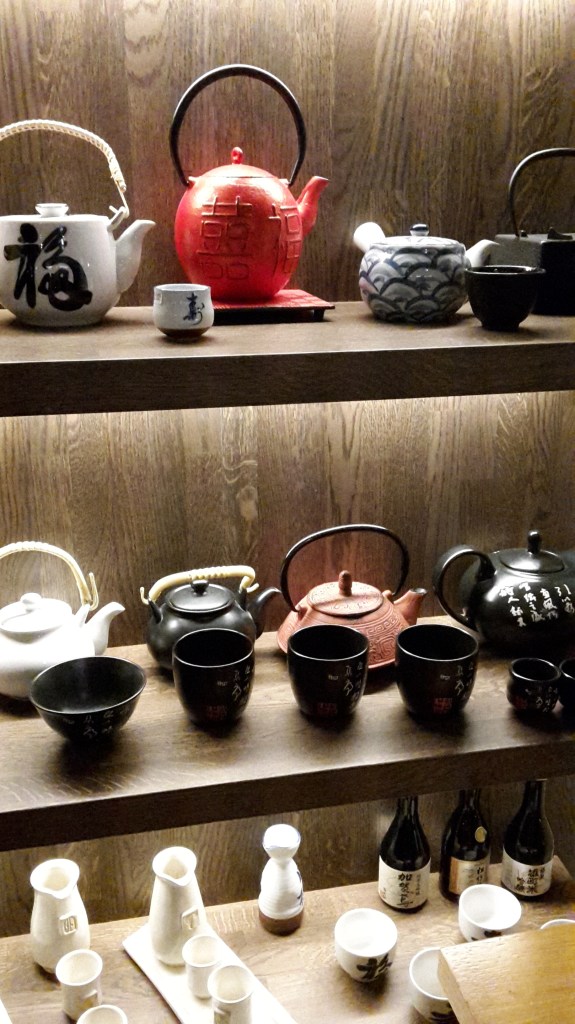 Japanese teapots and cups