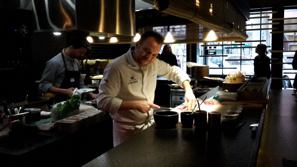 Chef Tomeu Marti at work