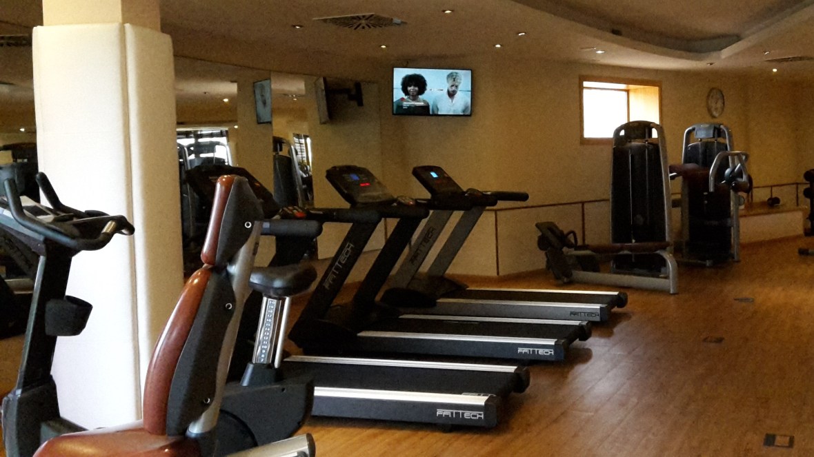 Running machines in Valparaiso Palace Spa gym
