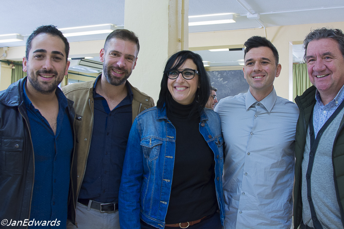 Before the awards ceremony