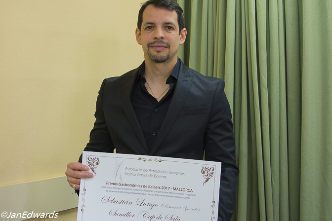 Sommelier Sebastian Longo from Zaranda