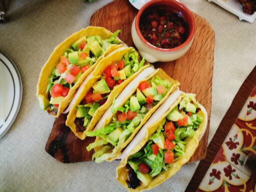 Time for tacos at Olivera restaurant