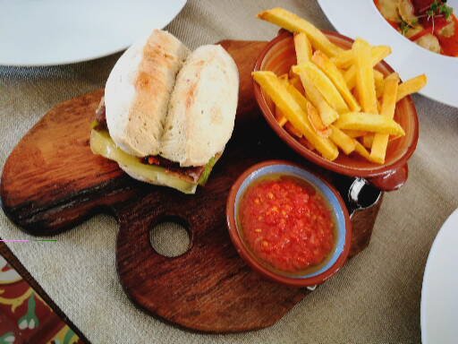 Llonguet and top fries