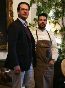 Giovanni Merello (l) and Andres Benitez (r)