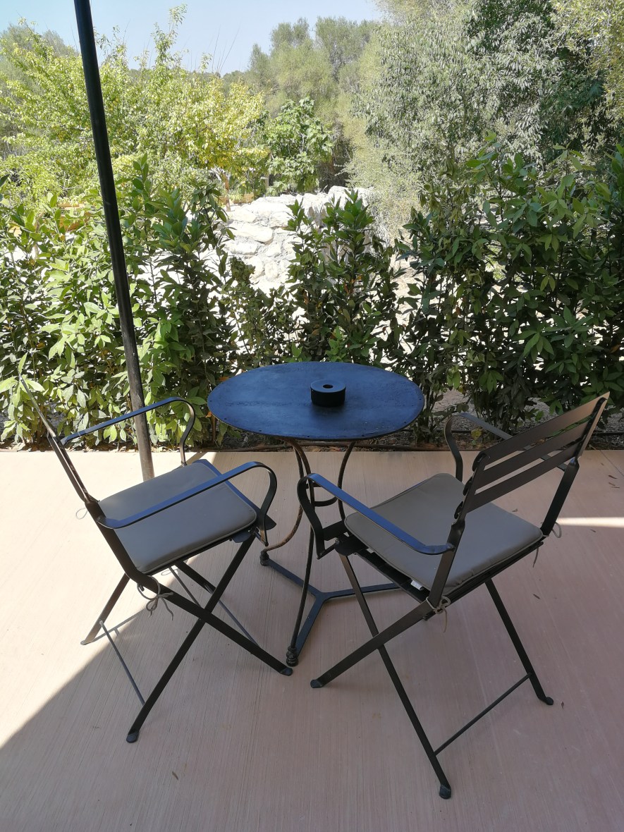 Part of terrace of room 16