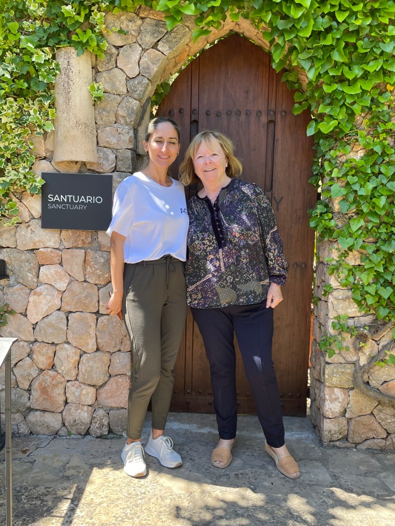 Amor and Jan at the Sanctuary