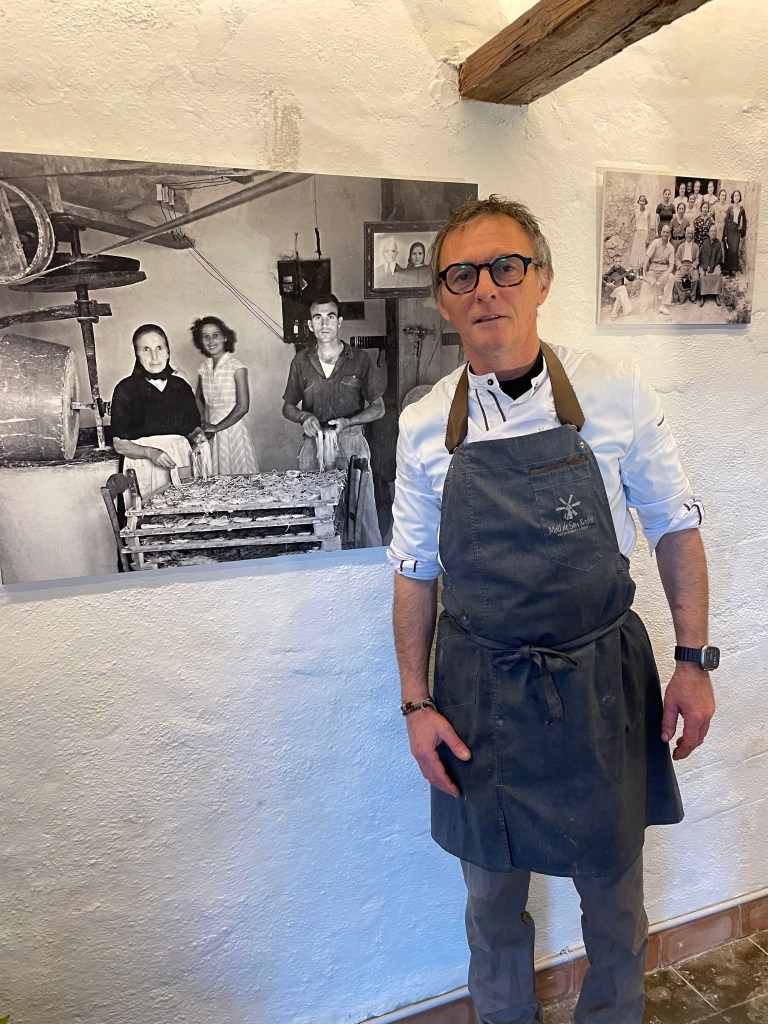 Sebastian Perelló at his family restaurant's museum